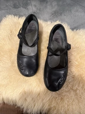Zuecos DANSKO Savannah Mary Jane de cuero negro bordados florales talla 41 Foto 1 de 4