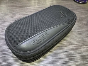 Sony PSP Carrying Case Traveler Double Zipper Black on Black PSP25 Carabiner - Picture 1 of 5