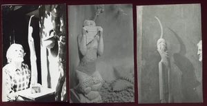 PHOTO ANCIENNE SCULPTEUR PEINTRE ALBERT MOSSAZ - Picture 1 of 1