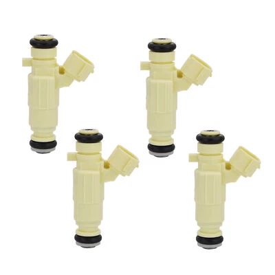 4 peças injetores de combustível para 2001 2002-2010 Hyundai Elantra Santa Fe Kia Spectra5 - Imagem 1 de 4