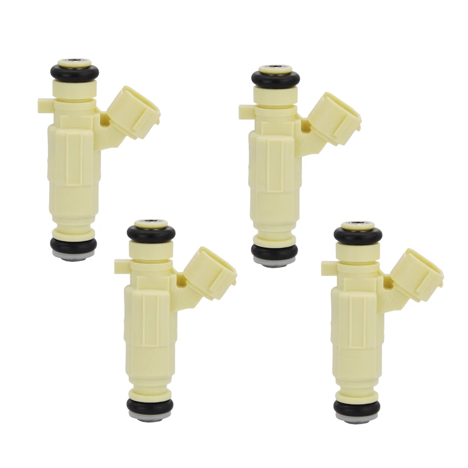 4 peças injetores de combustível para 2001 2002-2010 Hyundai Elantra Santa Fe Kia Spectra5 - Imagem 1 de 4