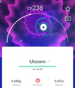 SHINY Unown H Trade Pokémon Go - Picture 1 of 1