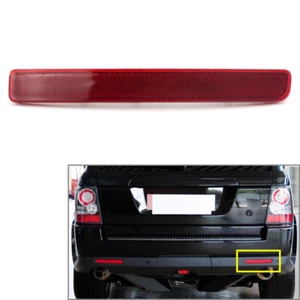 1x Tira de advertencia de lente roja reflectora de parachoques trasero de coche para Land Rover Discovery 3 4 - Imagen 1 de 6