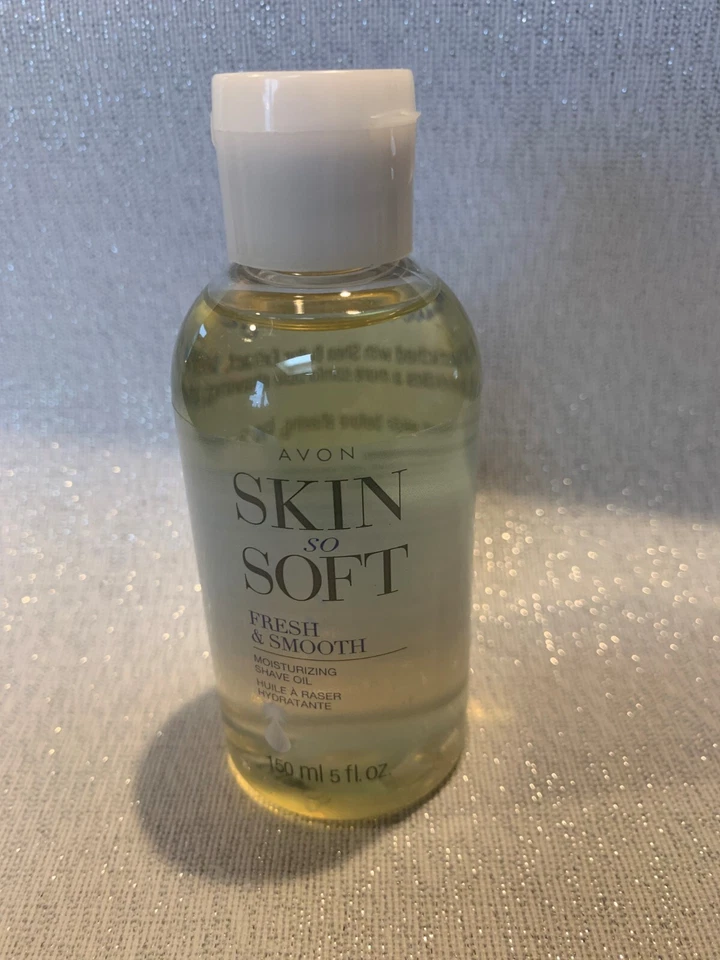 Óleo de barbear hidratante Avon Skin So Soft Fresh & Smooth 5 fl oz novo/selado - Imagem 1 de 1