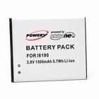 Battery for Samsung Galaxy S Duos 3,8V 1500mAh/5,7Wh Li-Ion