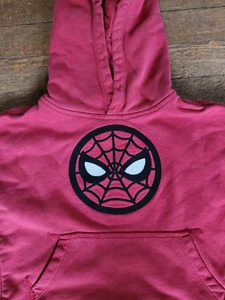 GAP Kids Hoodie Marvel Spider-Man Hooded Sweatshirt Boys Size XS 4-5 - Picture 1 of 4