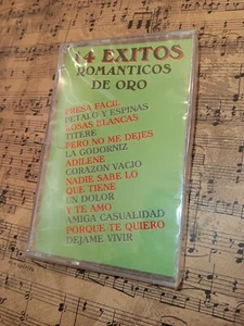 14 Romanticos De Oro Cassette Sellado Dr Records Corridos - Picture 1 of 6