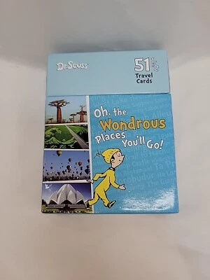 2008 Dr. Suess “Oh, The Wondrous Places You’ll Go!” 51 1/2 cartões de viagem - Imagem 1 de 4