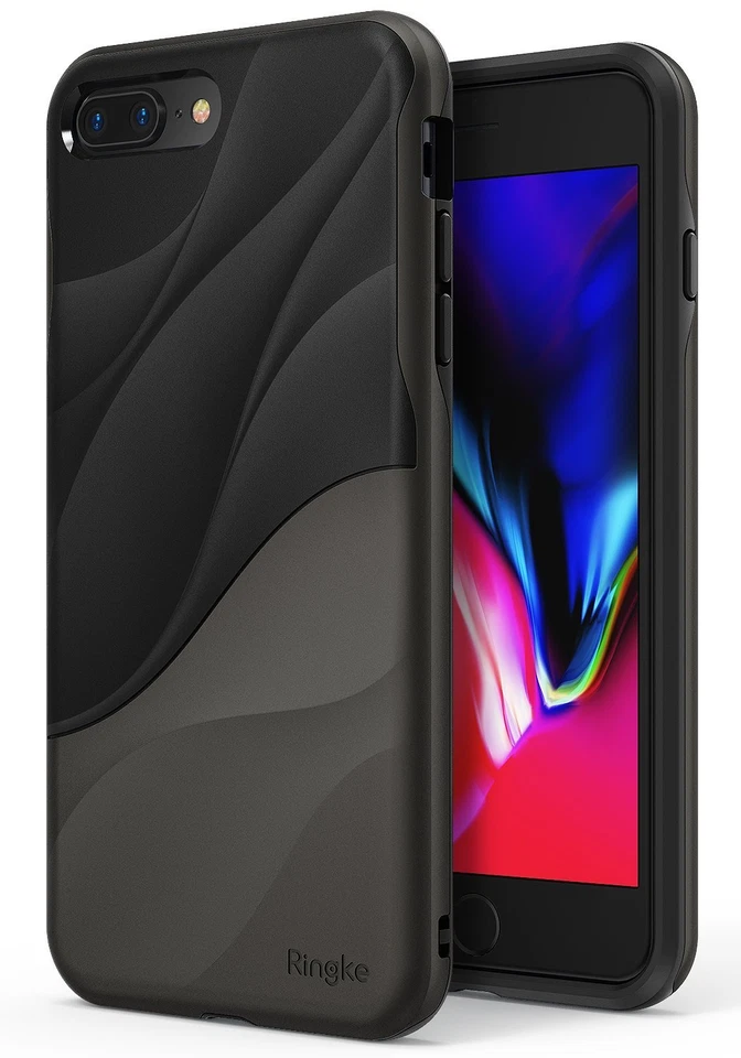 Funda protectora con diseño de TPU a prueba de golpes para iPhone 8 Plus / 7 Plus | Ringke [WAVE] Foto 1 de 4