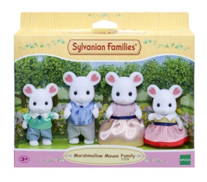 NUEVO EN CAJA SYLVANIAN FAMILY 5308 Marshmellow Mouse Family Set - Imagen 1 de 1