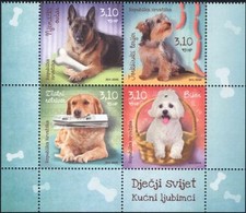 Croatia 2013 Children's World/Dogs/Pets/Domestic Animals/Nature 4v blk (n44713)