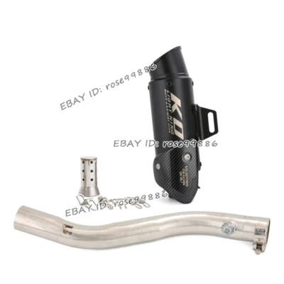 Silenciadores silenciadores tubo de escape de enlace medio 51 mm para Honda CBR600F4i 2001-2007 Foto 1 de 4