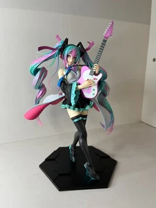 BISHOUJO ReMIX series Hatsune Miku 1/7 247mm PVC figure Cool Miku playing guitar - Picture 1 of 11