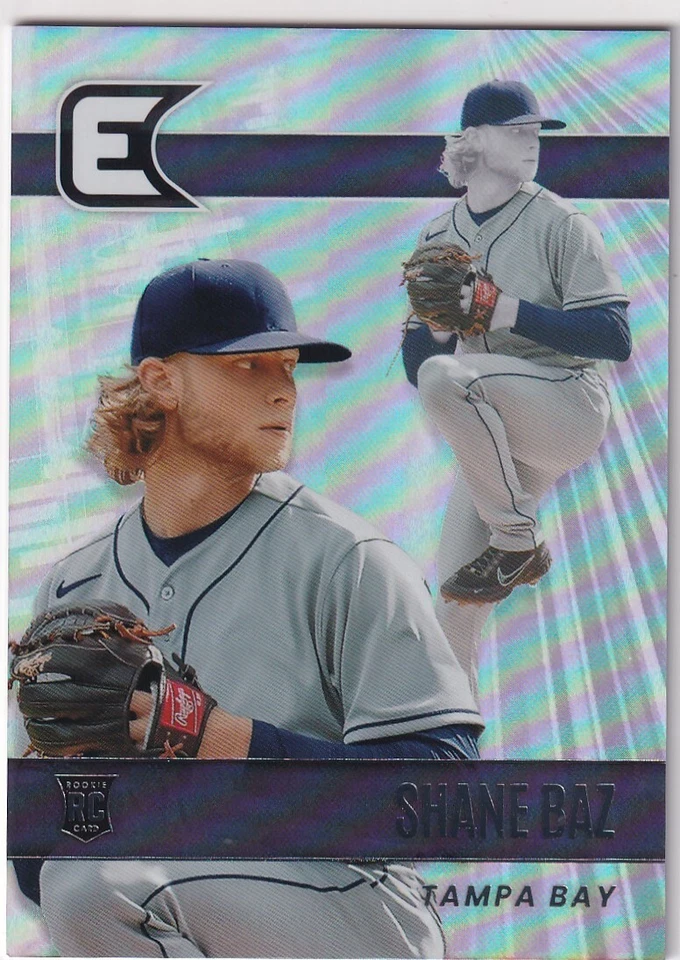 2022 ESSENTIALS RC SHANE BAZ TAMPA BAY RAYS ROOKIE CHRONICLES (AA)-1281 - Image 1 of 1