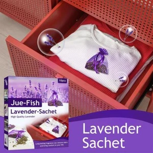 Confezione 10 Bustine di Lavanda Sacchetto di Fiori Secchi per Fragranza Casa Viola O0R3 - Foto 1 di 12