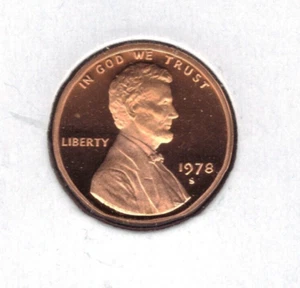 1978-S PROOF LINCOLN MEMORIAL CENT - Picture 1 of 2