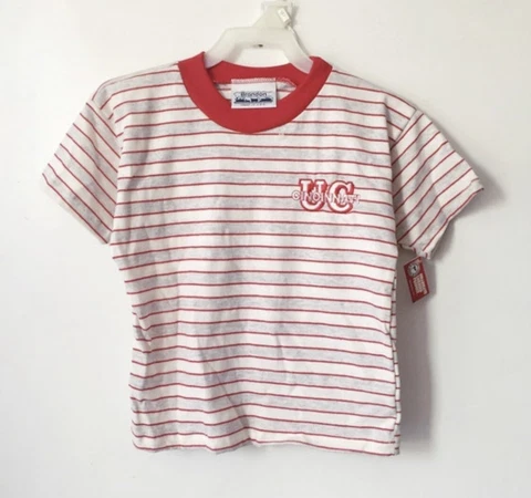 vintage cincinnati bearcats t-shirt / shorts set youth boys kids size 6 NWT 90s Cover