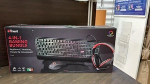 Trust Gaming Bundle 4IN1 Tastatur+Kopfhörer+Maus + Matte - Bild 1 von 2