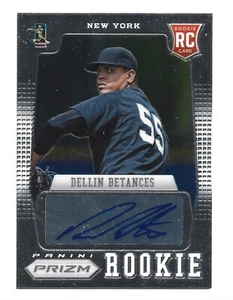 Dellin Betances AUTOGRAPH RC New York Yankees 2012 Panini Prizm AUTO Baseball - Picture 1 of 2