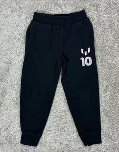 Pantalones Jogger Juveniles Colección Messi Talla 8 Negro Rosa Logo #10 Fútbol Fútbol - Imagen 1 de 4