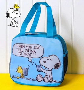 Super Cute Peanuts Snoopy Woodstock Insulated Lunch Bag, Fun, Unique - Picture 1 of 4