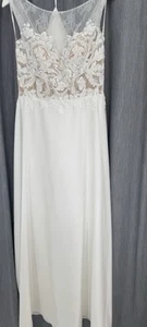 Brautkleid Neu Lilly 40 Satin Spitze - Bild 1 von 8