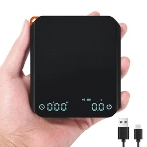 Mini Coffee Scale with Timer – USB Rechargeable & Precision Focused - Picture 1 of 5
