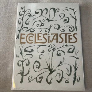 Ecclesiastes or The Preacher handwritten & illuminated by Ben Shahn 1971 HB/DJ - Picture 1 of 8