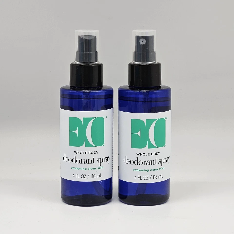 2Pk EO Desodorante para Todo el Cuerpo Spray DESPERTAR CÍTRICOS COMO NUEVO 4 OZ Mezcla de Aceites Esenciales Foto 1 de 2