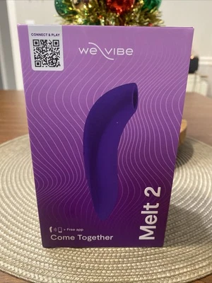 NUEVO EN CAJA Y SELLADO - Masajeador de succión We-Vibe Melt 2 impermeable y recargable Foto 1 de 4