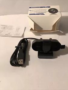 Webcam Full HD USB 2.0 Web Camera Built-in Microphone PC Mac Computer Laptop - Picture 1 of 5