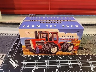 Ertl Massey Ferguson 4840 4WD 1/64 Diecast Farm Tractor Replica Collectible - Image 1 of 4