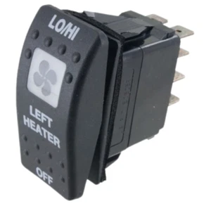 Interruptor ventilador calentador izquierdo encendido-apagado para bus Cole Hersee 58326-12 Thomas R181 5200-2078 - Imagen 1 de 1