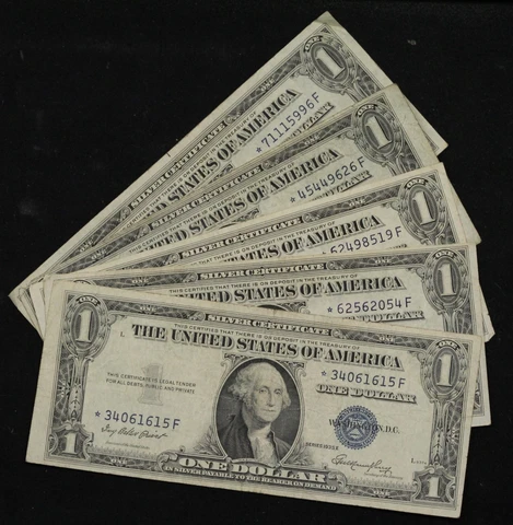 1935 STAR NOTE Silver Certificate LOWEST PRICE ON EBAY * FREE SHIPPING! Cover