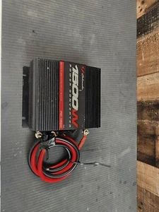 Schumacher PC-1500 1500 Watt DC to AC Power Inverter with 2 120V AC Outlets 2 - Picture 1 of 5