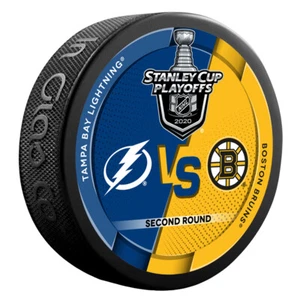 Disco de duelo Stanley Cup 2020 Boston Bruins/Tampa Bay Lightning R-2 - Imagen 1 de 2
