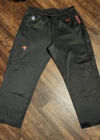 Tampa Bay BUCCANEERS NIKE Athletic Pants-Fleece Lined, Mens Large Cover