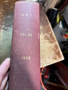 QST Amateur Radio Monthly Book 1949 Yearly Volume Ham Swearingen - Zdjęcie 1 z 2