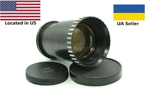 Vintage LOMO Zebra F-92 90mm f/2 Portrait Planar USSR Lens creativity M55 - Picture 1 of 11