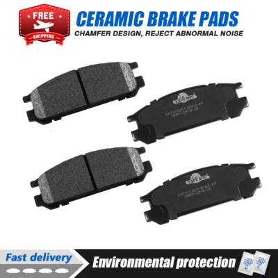 Rear Ceramic Brake Pads for SUBARU LEGACY 1990 - 1996 - Image 1 of 4