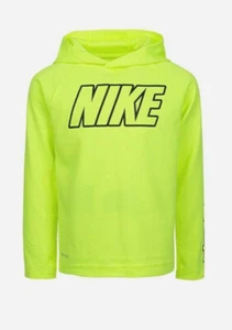 NWT Nike Kids Little Boys 4-7 Graphic Therma-FIT Swoosh Pullover Hoodie  - Picture 1 of 4