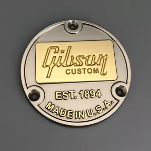 Gitarre Kippschalter Rückplatte für Gibson Custom Les Paul EST. Metall 1894 - Bild 1 von 3