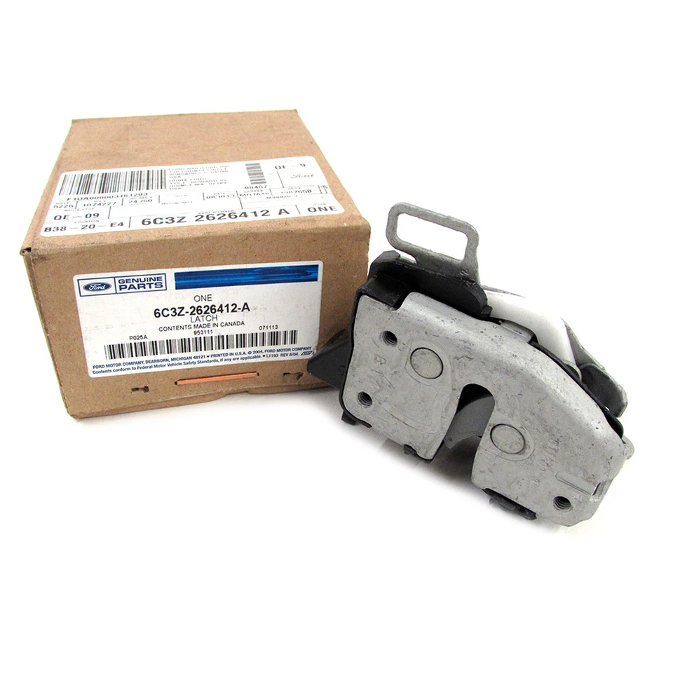 Cerradura de pestillo de puerta de pasajero trasero derecho OEM NUEVO Excursión de trabajo superior 6C3Z-26412-A Foto 1 de 4