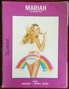 MARIAH CAREY - DE COLECCIÓN MARZO-ABRIL DE 2000 GRANDE MNGR BANDA TRIPULANTE SOLO ITINERARIO DE GIRA - Imagen 1 de 8