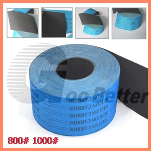 100mm Hook and Loop Sandpaper Roll Abrasive Sand Paper Wet and Dry Sanding Sheet - Picture 1 of 13