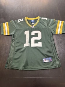 Women’s MEDIUM Aaron Rodgers Reebok Onfield Jersey Green Bay Packers Stitched - Picture 1 of 5