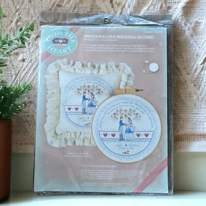 Abmessungen aus dem Herzen Cremel Kit kostbare Liebe Hochzeit personalisiert versiegelt - Bild 1 von 3