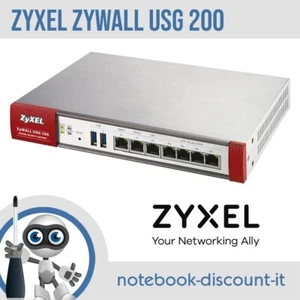 ZYXEL ZyWall USG 200 Unified Security Gateway FIREWALL LAN + PSU TESTED - Picture 1 of 1