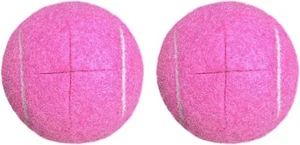 2 Pack Precut Tennis Balls for Walkers, Chairs Pink - Picture 1 of 6