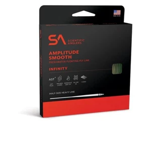 NEW SCIENTIFIC ANGLER AMPLITUDE SMOOTH INFINITY GREEN & BUCKSKIN WF-6-F FLY LINE - Picture 1 of 4